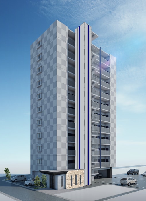 完成予想図 仮）アルゴヴィラージュ天神Ⅱ