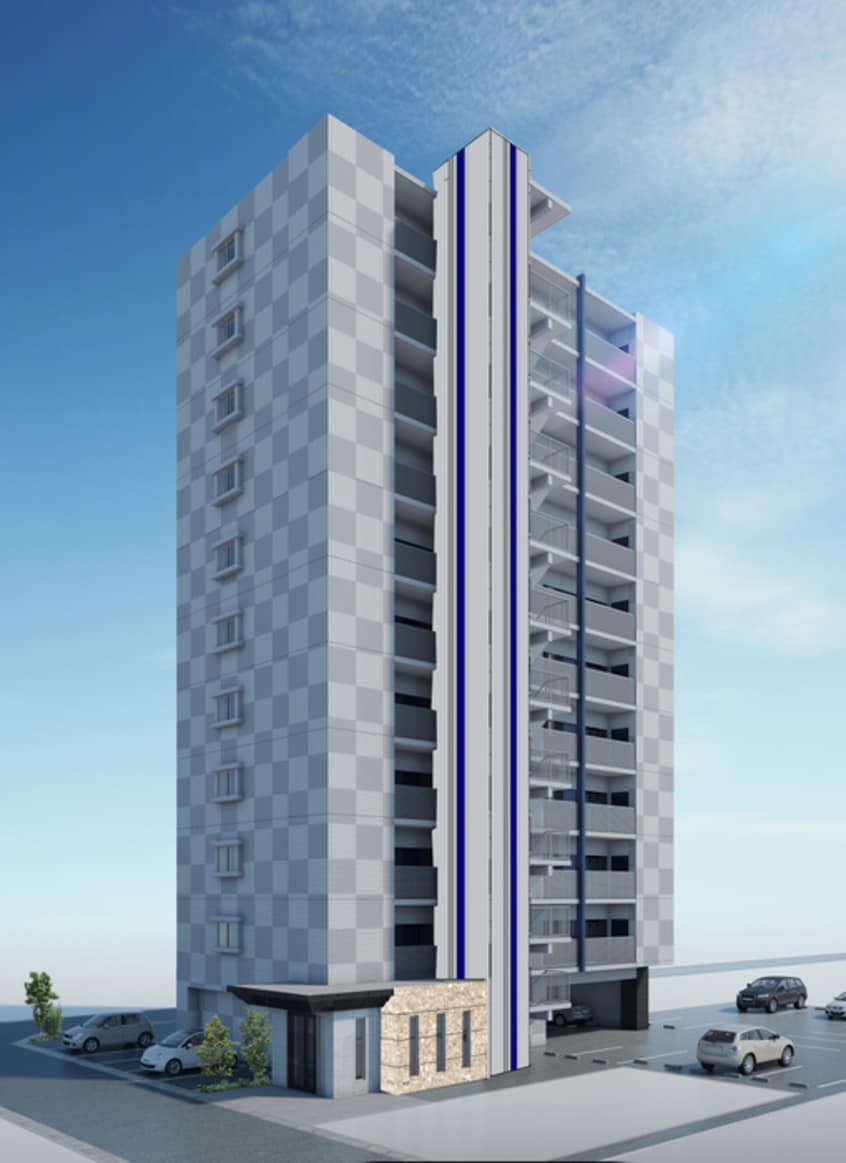 完成予想図 仮）アルゴヴィラージュ天神Ⅱ