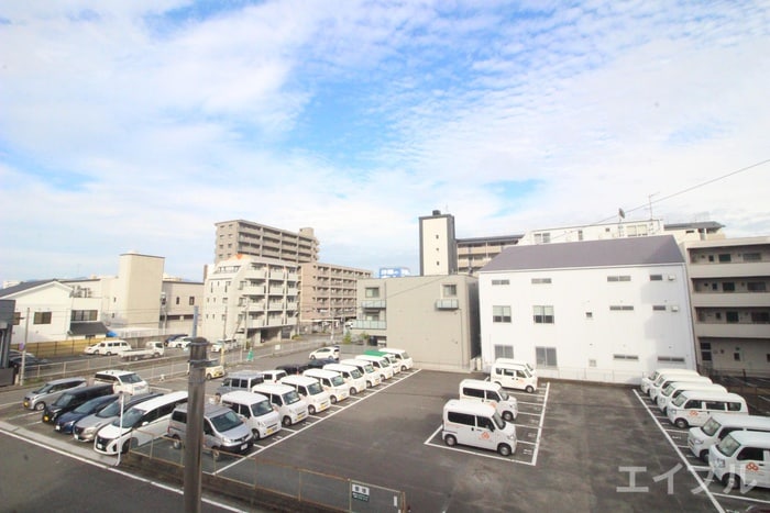 室内からの展望 陽光ハウス