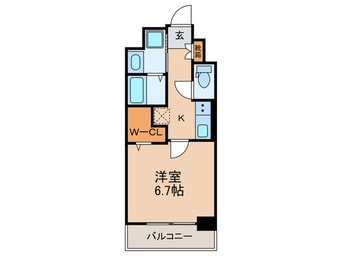 間取図 ギャラクシー博多駅北