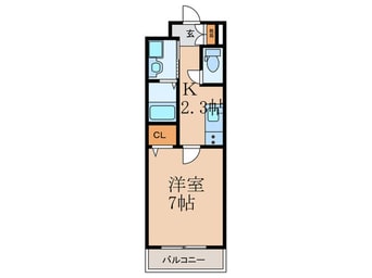 間取図 グレイスフル到津
