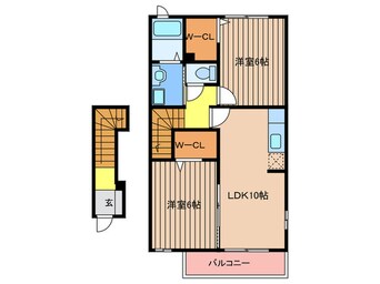 間取図 ル－チェⅡ