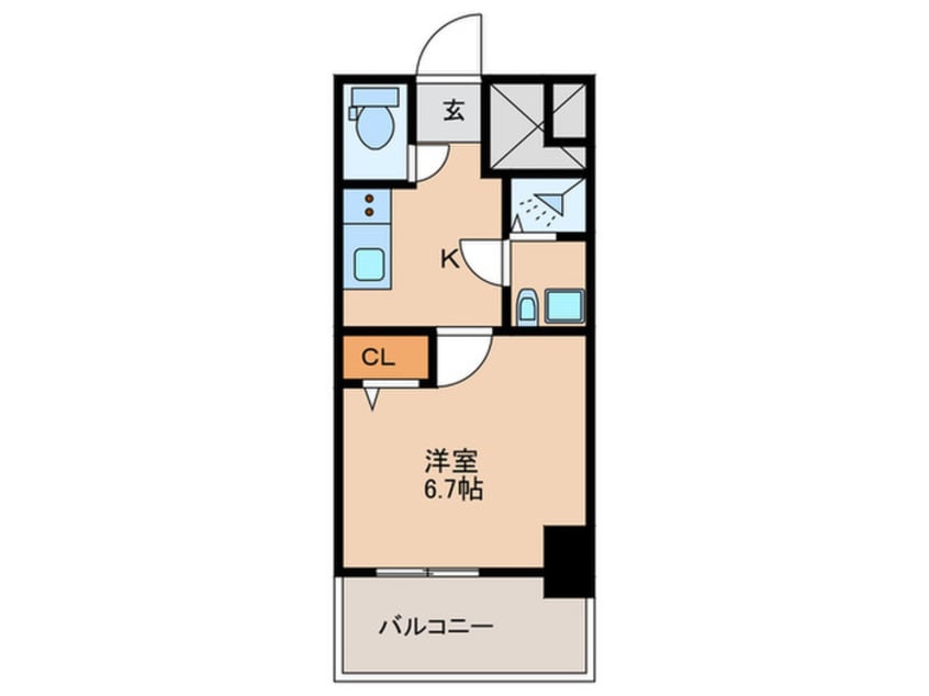 間取図 リラス2000年通り