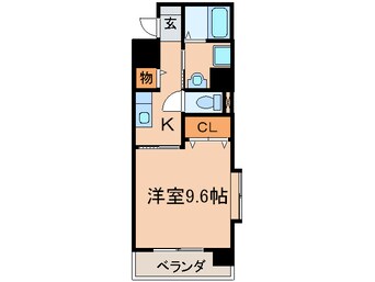 間取図 セレスタイト黒崎