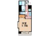 セレスタイト黒崎 1Kの間取り