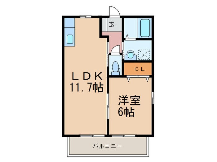 間取り図 フロ－ラ雪つばき