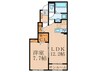 ＬＵＸＯＲ　Ｇ　Ⅱ 1LDKの間取り