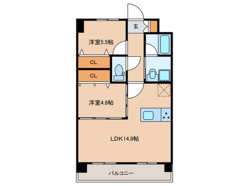 間取図 SQUARE松島