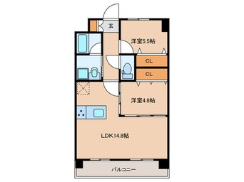 間取図 SQUARE松島