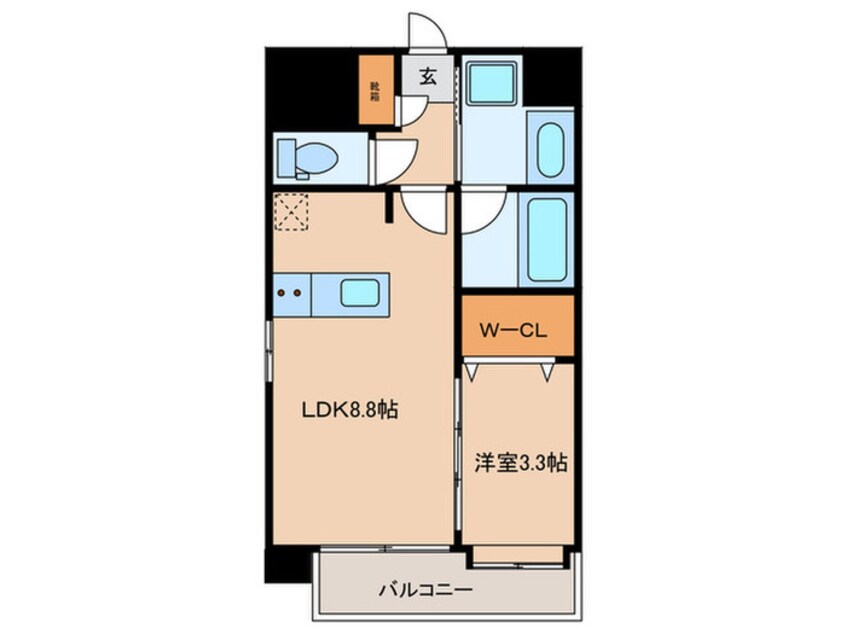 間取図 パグーロ城西