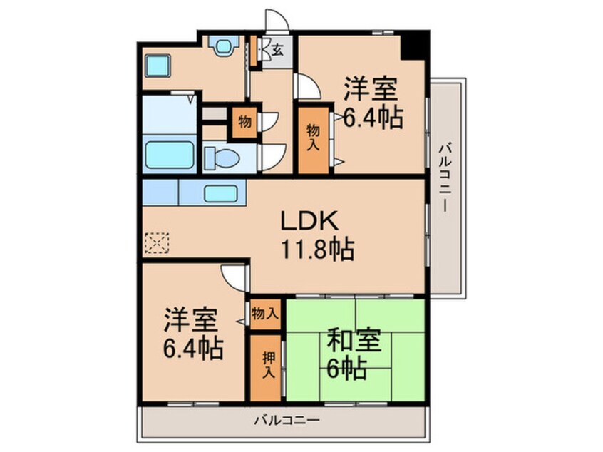 間取図 チュリス門松