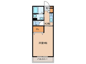 間取図 メゾンシャルム