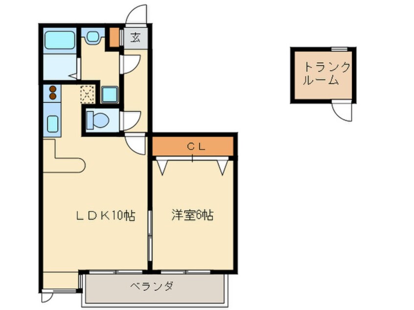 間取図 サーディンⅠ