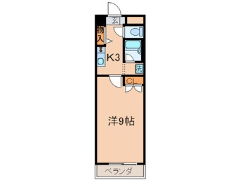 間取図 ヒルズ青山(402)