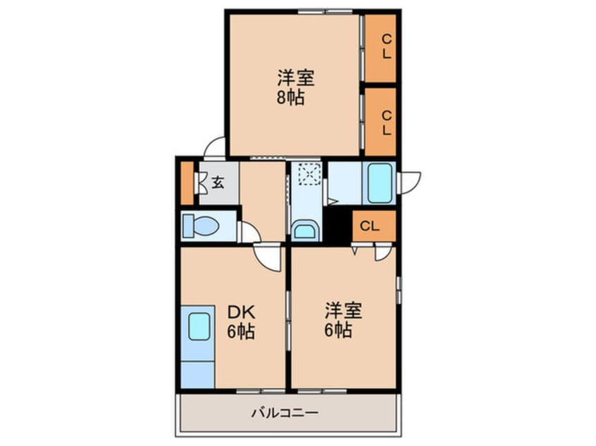 間取図 ディアスMH
