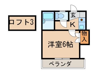 間取図 ウェーブ皇后崎