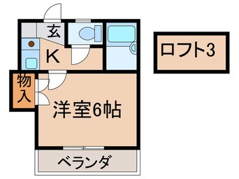 間取図 ウェーブ皇后崎