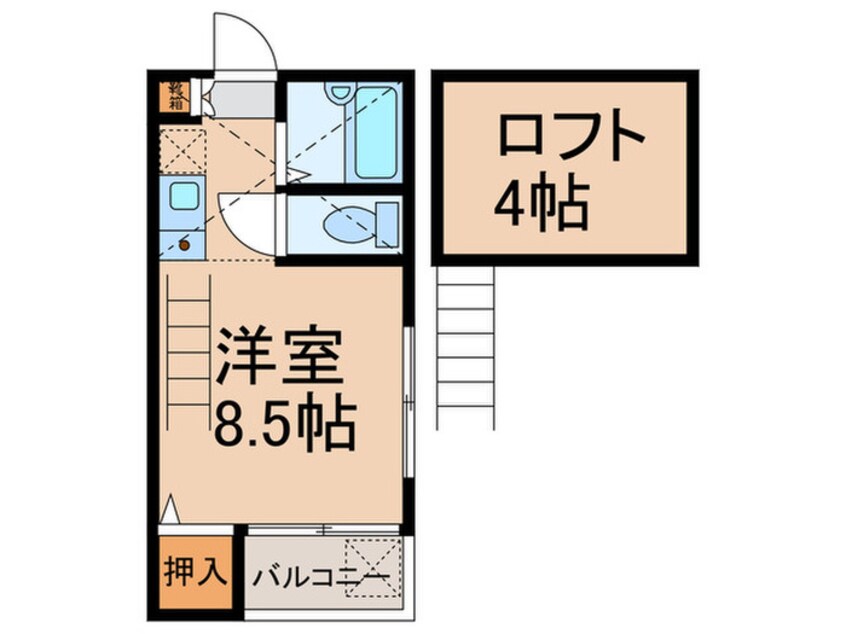 間取図 サンフローレ箱崎