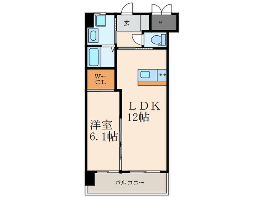 間取図 ADVANCE128