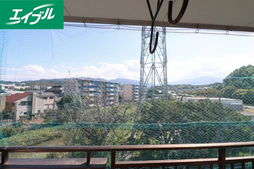 室内からの展望 久保山コーポ