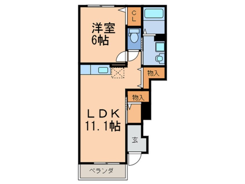 間取図 メゾン・ヌーブ