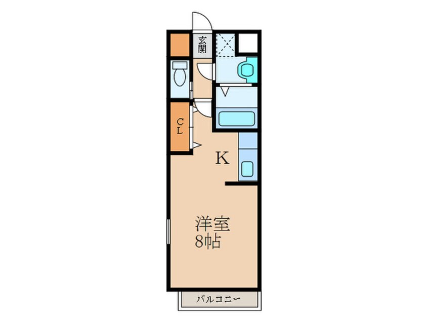 間取図 カレント上吉田Ⅰ　Ｂ棟