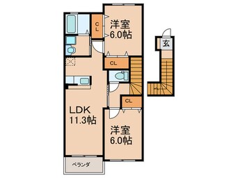 間取図 アルディエンテ