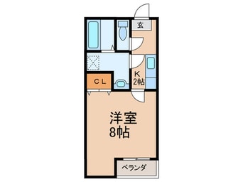 間取図 クレフラスト津福東