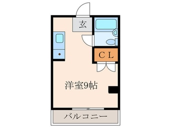 間取図 メゾン黒瀬