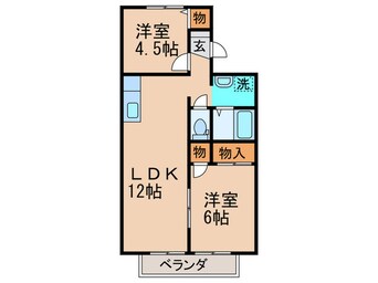 間取図 セジュール日吉台