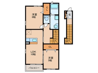 間取図 ルナハイツ霧島