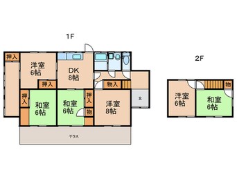 間取図 安武町住吉戸建