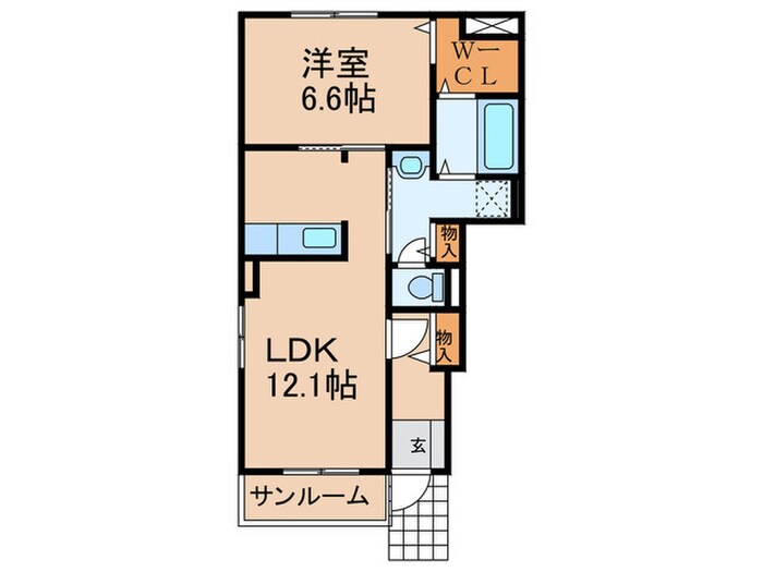 間取り図 ラウレアⅡ