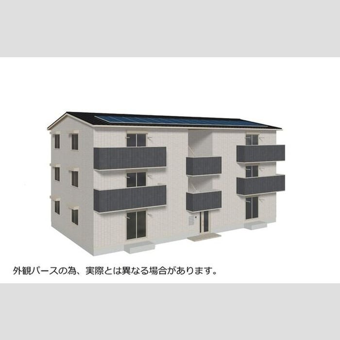 完成予想図 仮)D-ROOM本城東　A棟