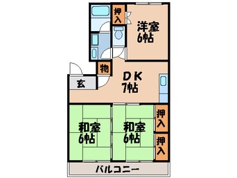 間取図 下日佐ビル