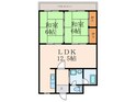 不二ビルの間取図