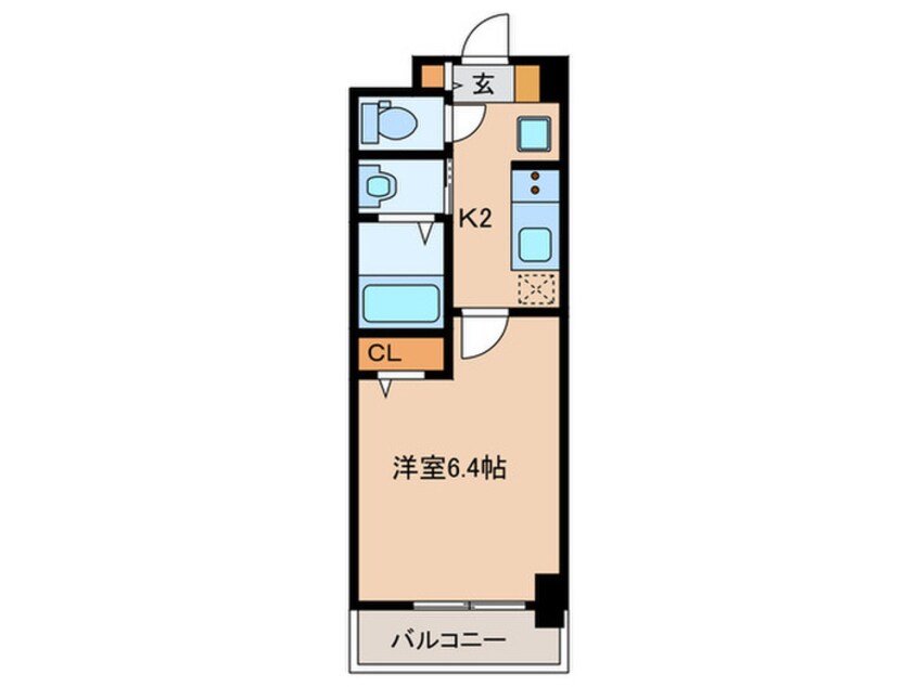 間取図 アスミール伊都