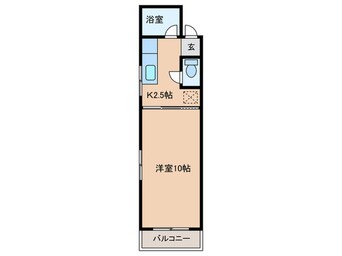 間取図 パームスプリングス