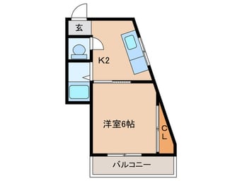 間取図 パームスプリングス