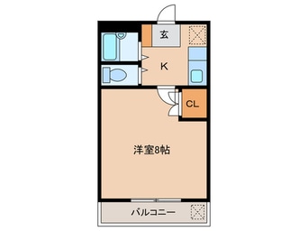 間取図 ロイヤルコート六本松