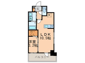 間取図 エンブレイス博多駅南