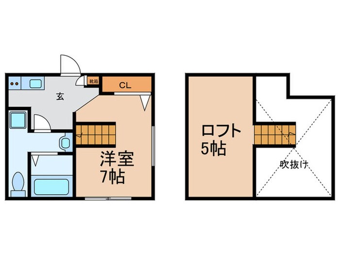 間取り図 リバ－パ－ク百年橋
