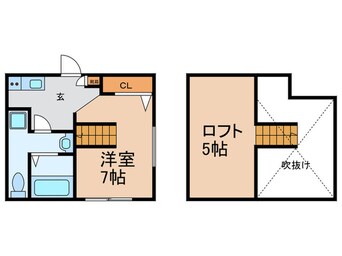 間取図 リバ－パ－ク百年橋