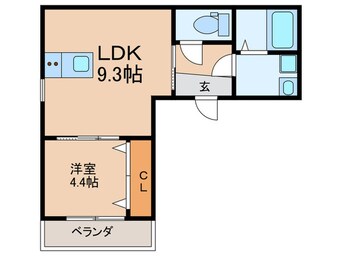 間取図 Halso　Hakataminami