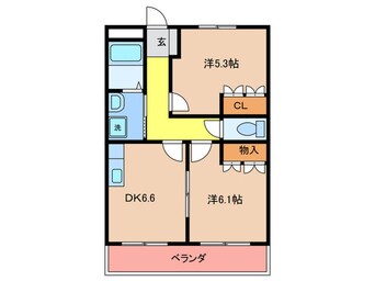 間取図 サンフィ－ルド