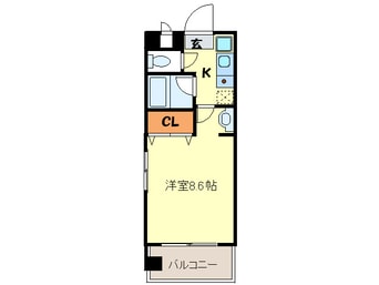 間取図 西公園　スクウェア
