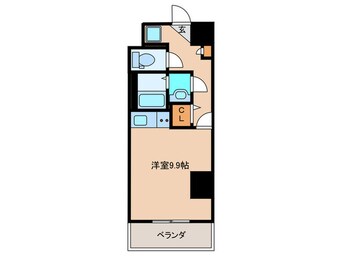 間取図 AP L-tage西新