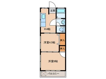 間取図 MAMビル B棟