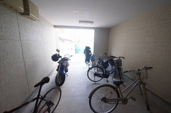 駐輪場 サンシティ西新