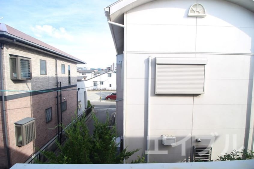 室内からの展望 サンガーデンハイツ